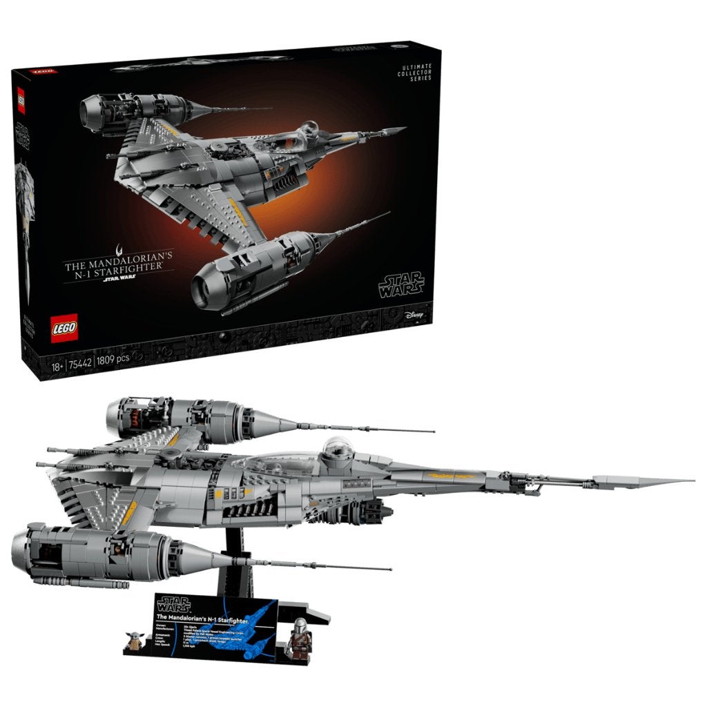 Lego 75442 The Mandalorian's N-1 Starfighter Nieuw, Ophalen of Verzenden, Nieuw, Complete set, Lego