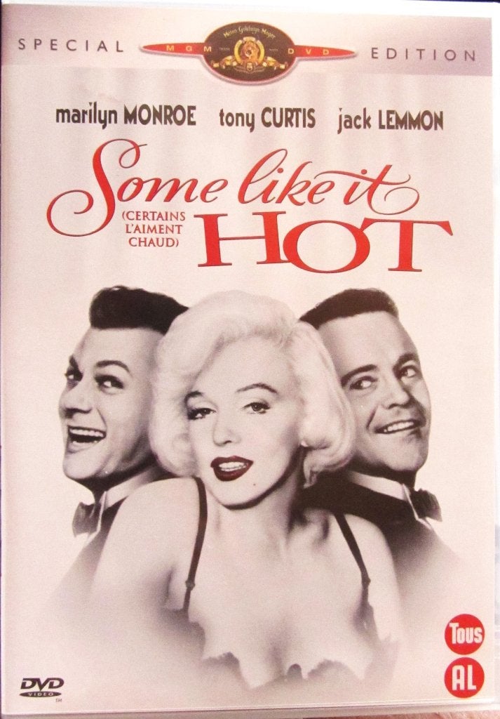DVD KOMEDIE- SOME LIKE IT HOT (MARILYN MONROE- TONY CURTIS), CD & DVD, DVD | Comédie, Tous les âges, Enlèvement ou Envoi, Comme neuf