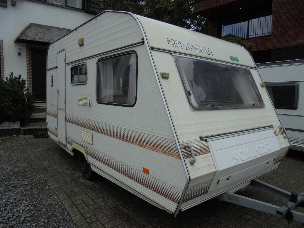 Home-Car Eureka 38,7/1993,4 personnes/lits superposés,auvent, Caravanes & Camping, 4 à 5 mètres, Douche, 750 - 1000 kg, Siège standard