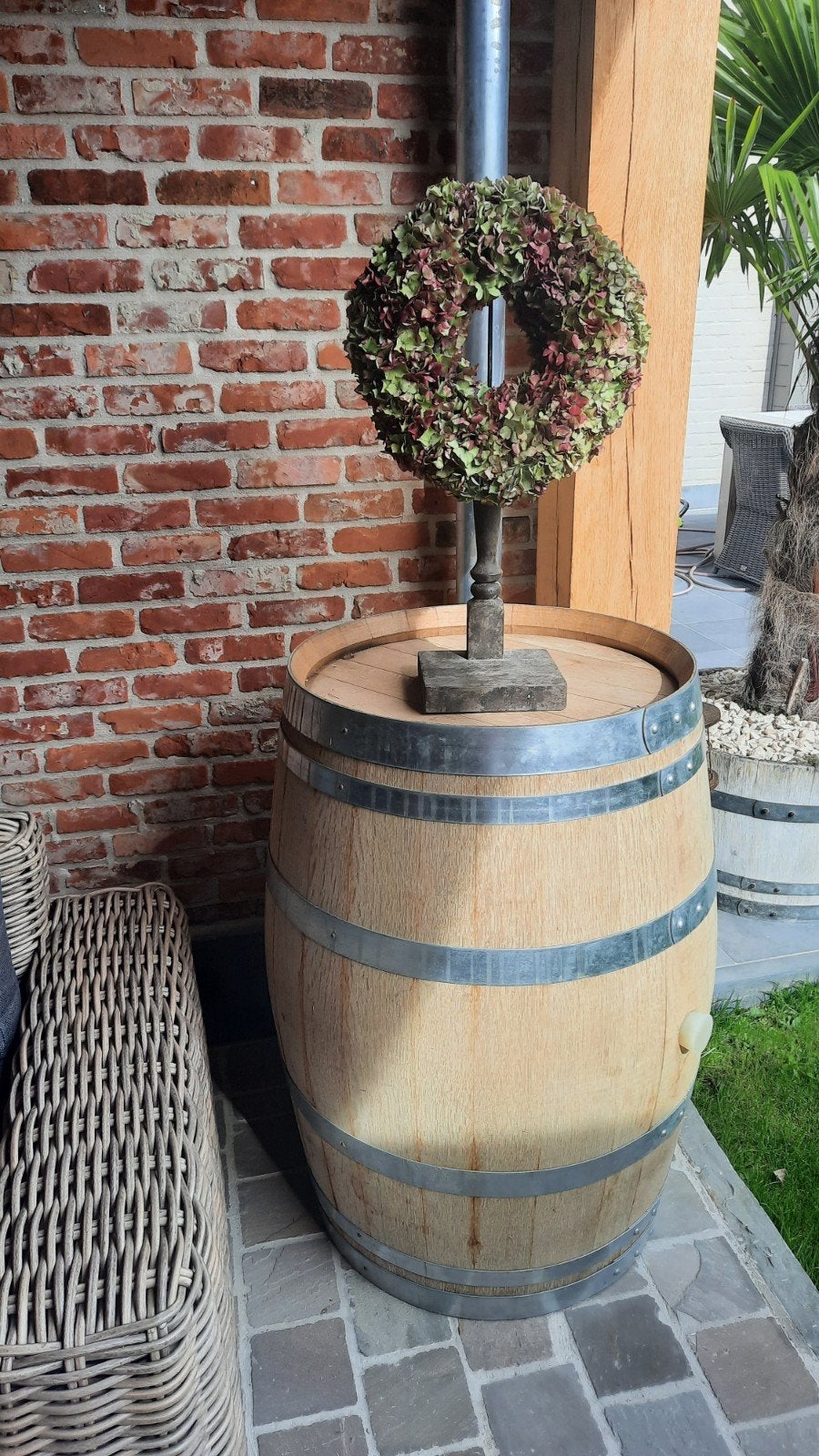 ‼️eiken wijntonnen aan promoprijzen ‼️, Tuin en Terras, Ophalen