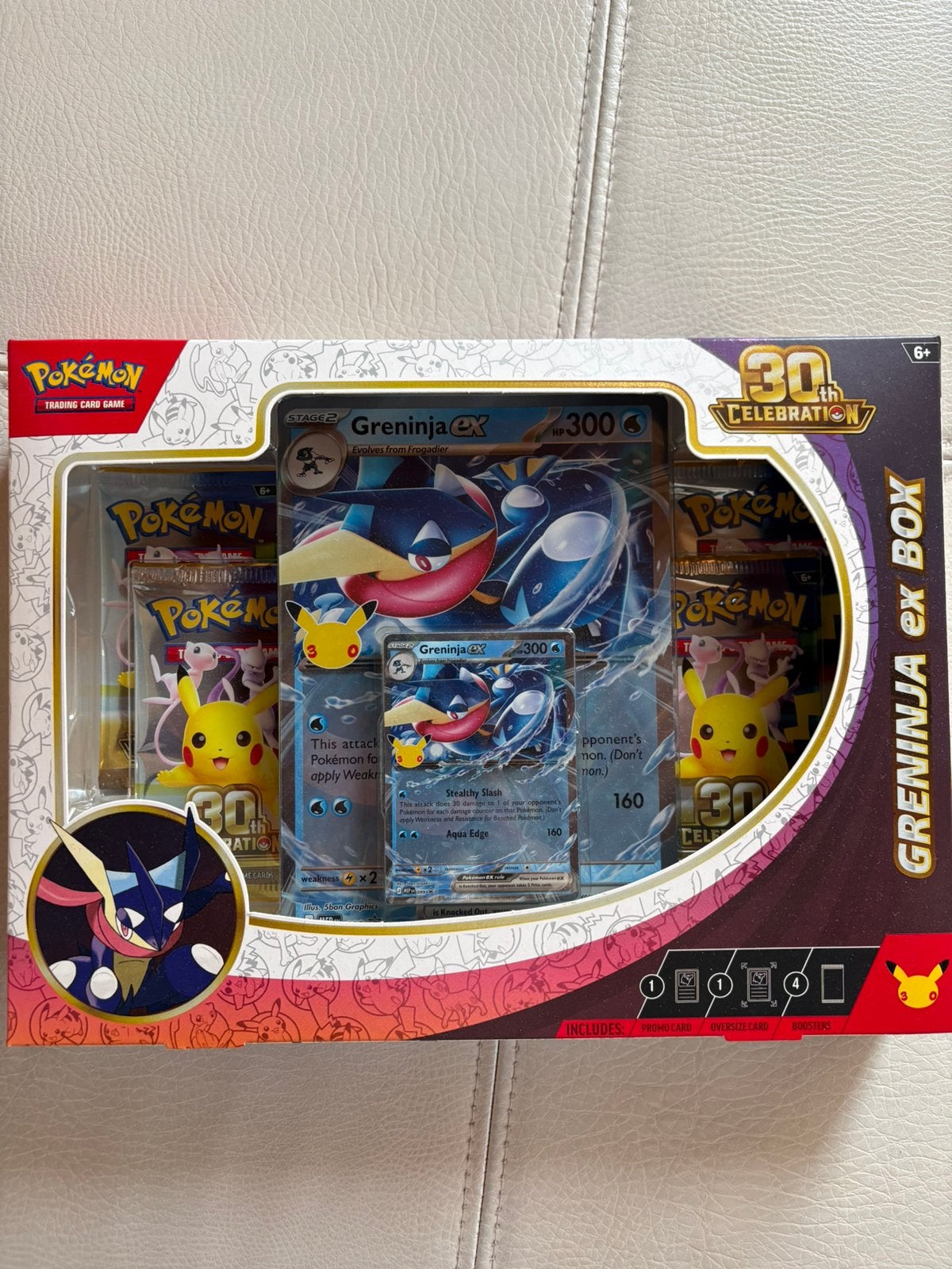 Coffret Greninja EX, fête des 30 ans, Enlèvement ou Envoi, Comme neuf