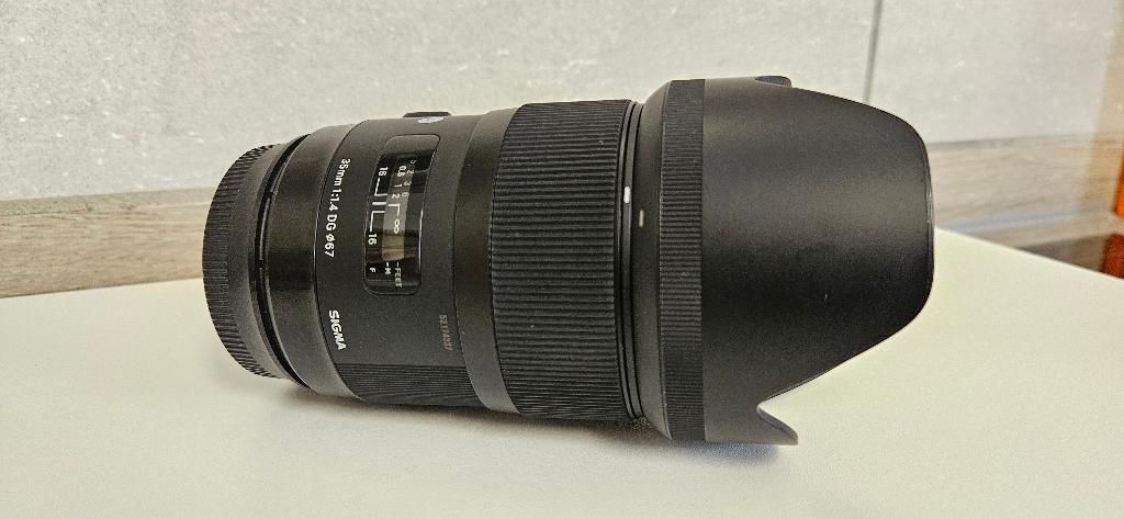 Sigma 35mm f / 1.4 DG HSM ART pour Canon, Enlèvement, Utilisé, Lentille standard