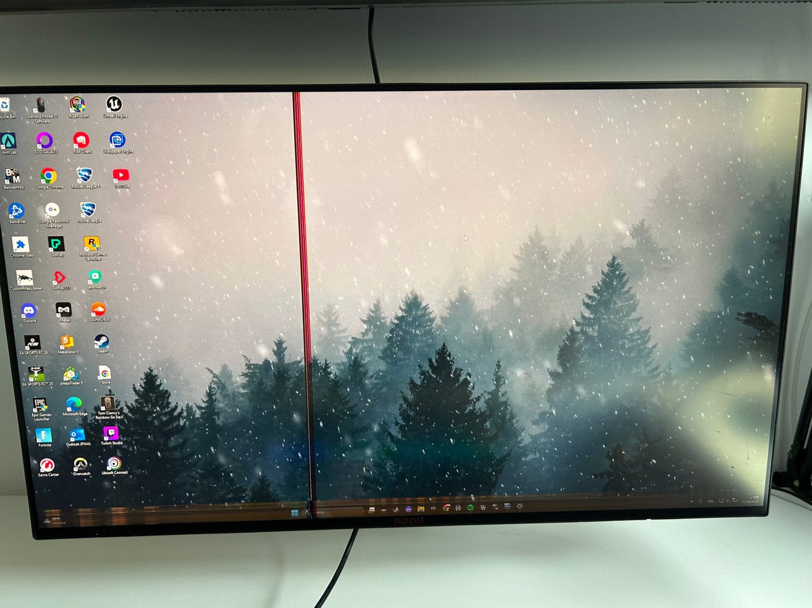 AOC AGON PRO AG274QG  27” QHD 240Hz Gaming Monitor, Informatique & Logiciels, Moniteurs, Gaming, IPS, Moins de 1 ms, Utilisé