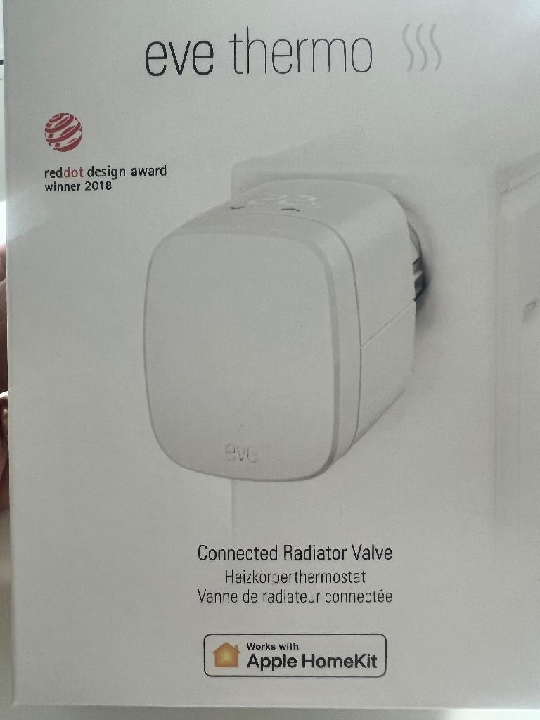 4 Vannes de radiateurs intelligentes, Moins de 60 cm, Thermostat, Enlèvement, Moins de 200 watts