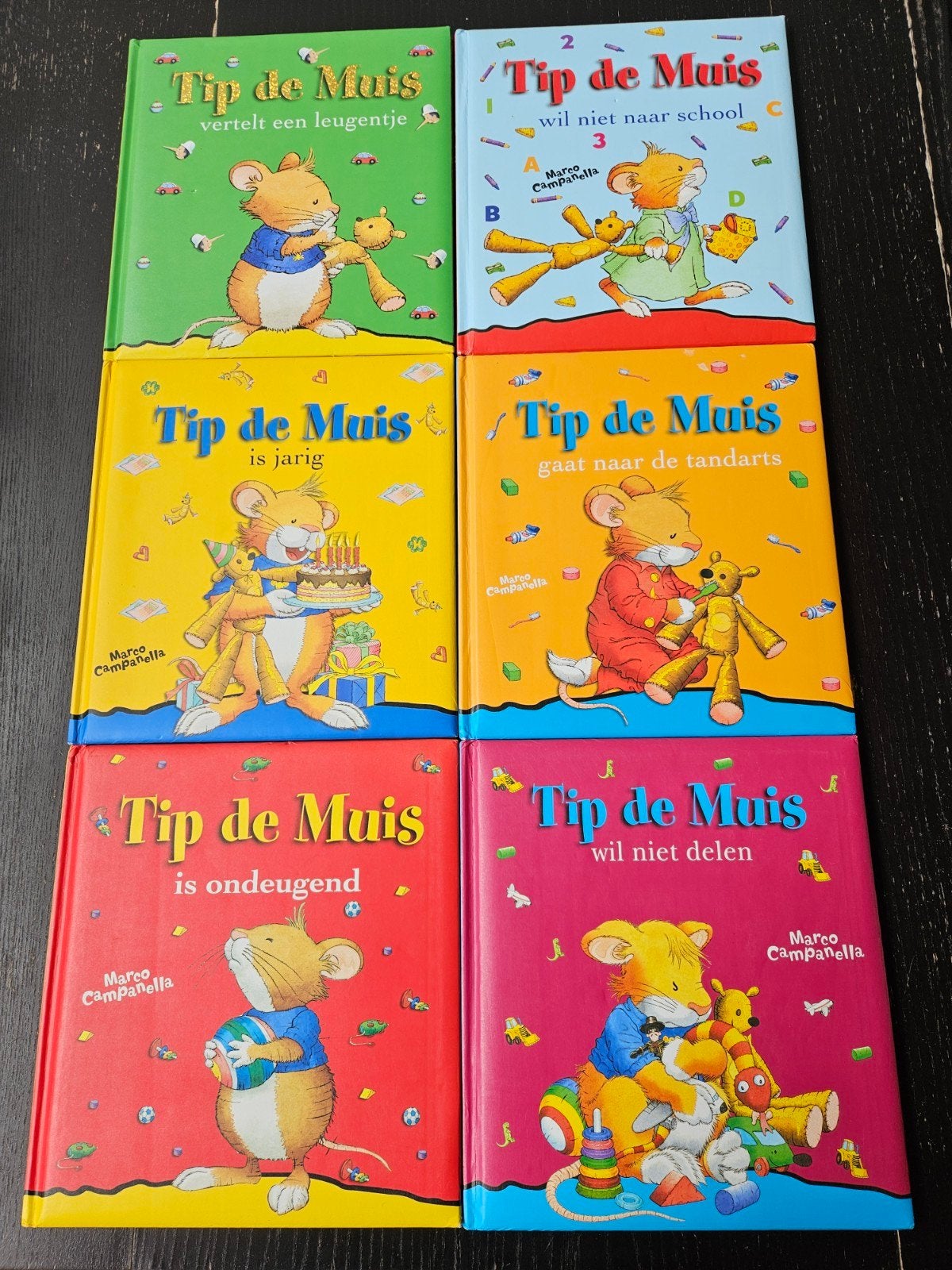 6 boeken van Tip de Muis, Boeken, Ophalen
