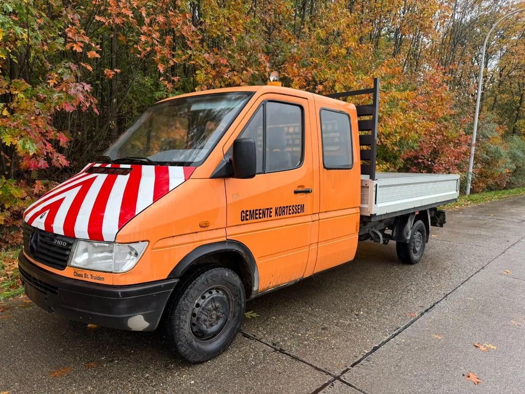 Mercedes-Benz Sprinter 310 Dubbel kabine / 5 cylinder, Auto's, Bestelwagens en Lichte vracht, Bedrijf, Mercedes-Benz, Diesel, Handgeschakeld