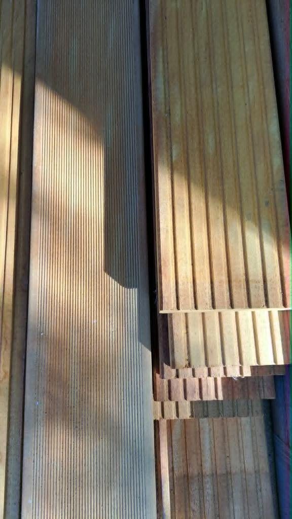 Leuk lot hardhout (Bangkirai & Bilinga) – Ideaal voor DIY, Tuin en Terras, Ophalen, Planken, Zo goed als nieuw, Hardhout