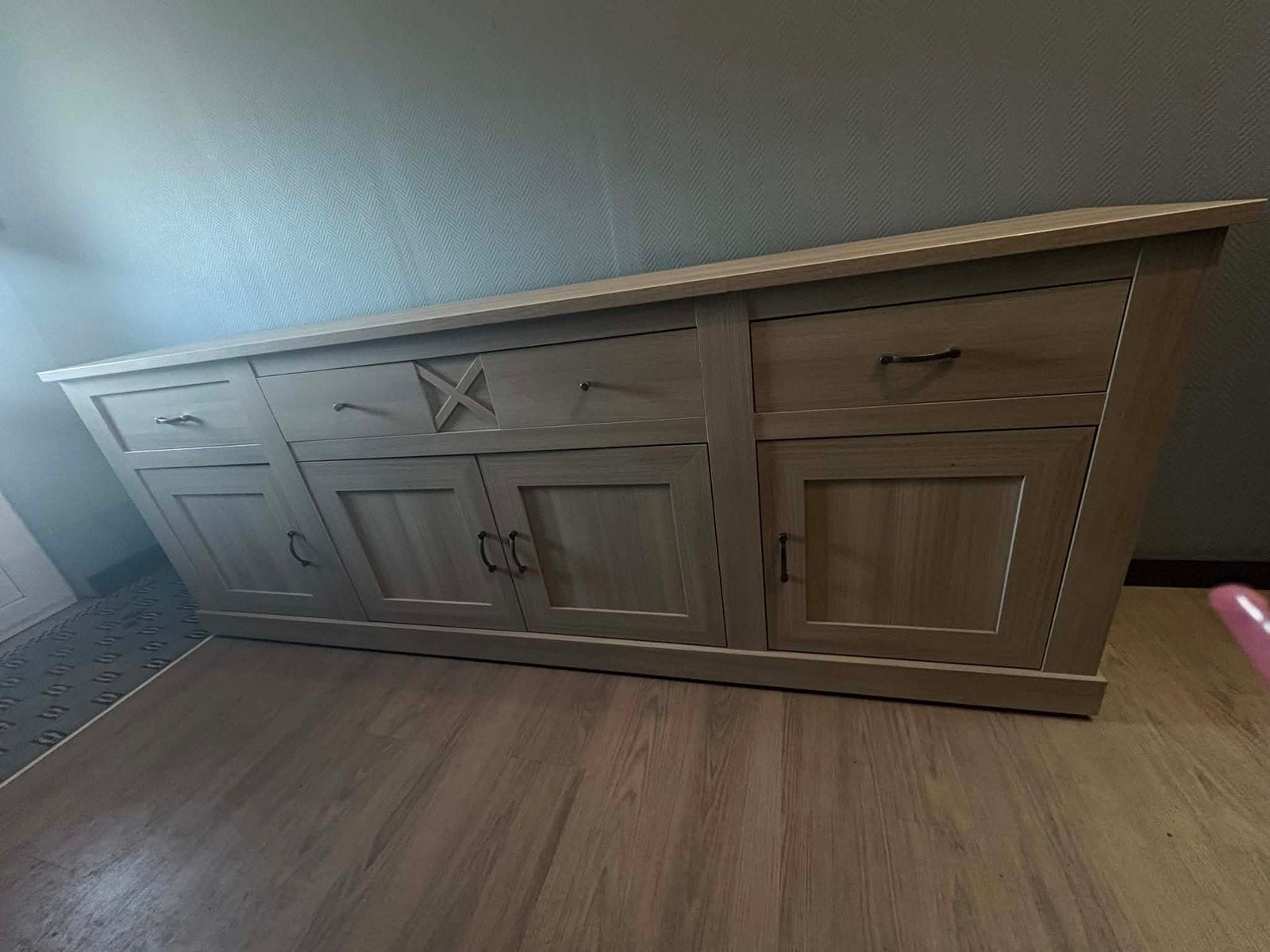 Living kast goed al nieuw  L: 242  B: 45  H: 88  60€ wie van, Huis en Inrichting, Ophalen, Zo goed als nieuw