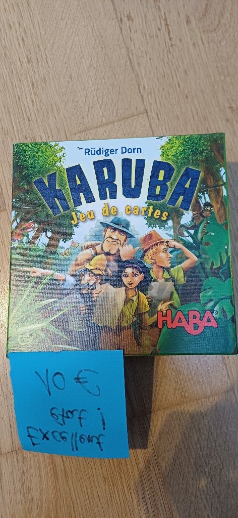 Karuba jeu de cartes, Hobby & Loisirs créatifs, Enlèvement, Comme neuf, Haba