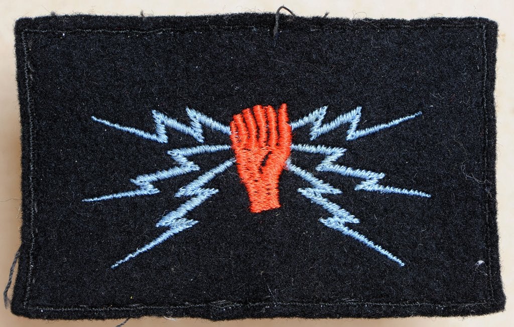Radio-Radar technicien - patch, Envoi, Armée de terre, Emblème ou Badge