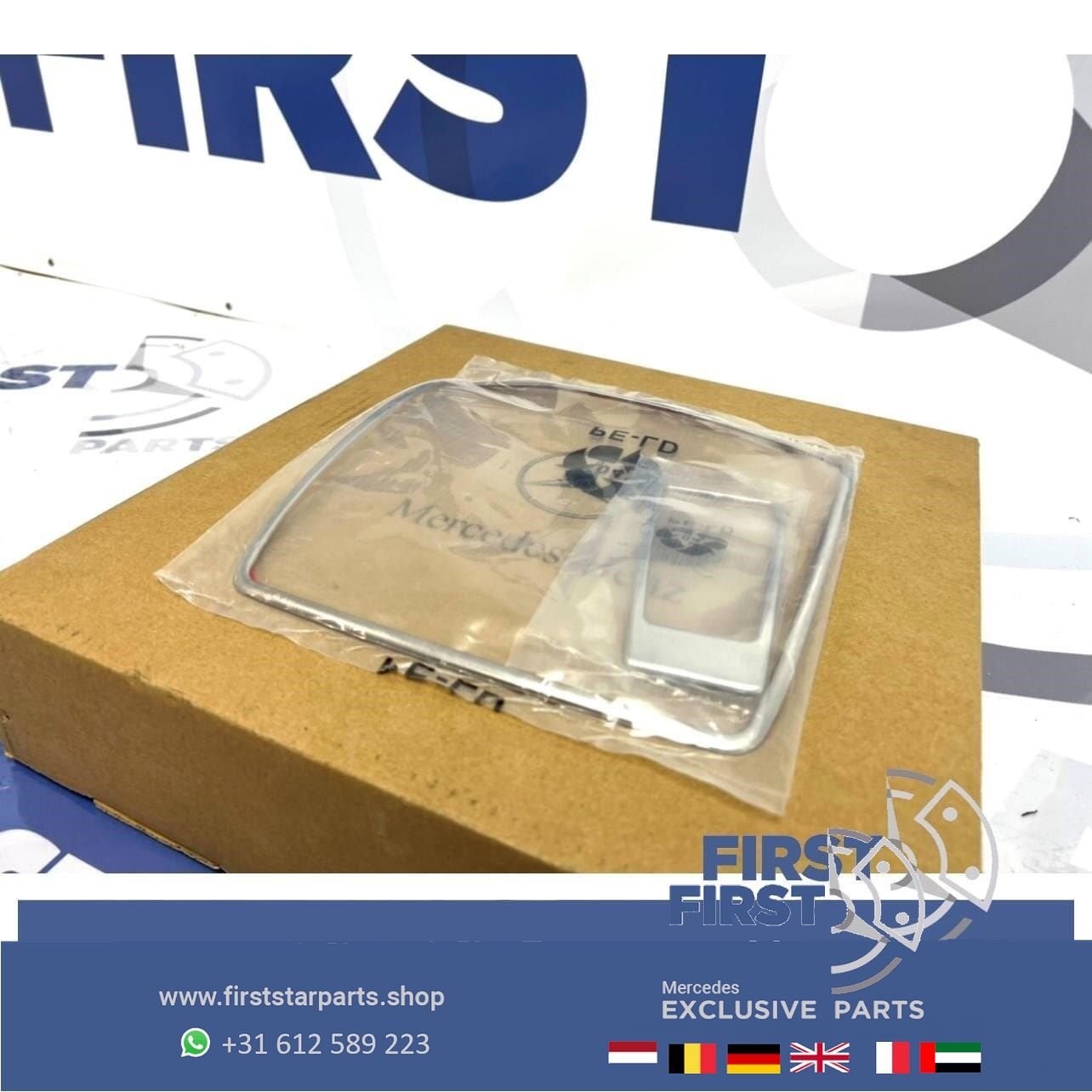 CHROME SIERLIJST MIDDENCONSOLE W176 A Klasse W246 B W117 CLA, Utilisé, -, -, Enlèvement ou Envoi