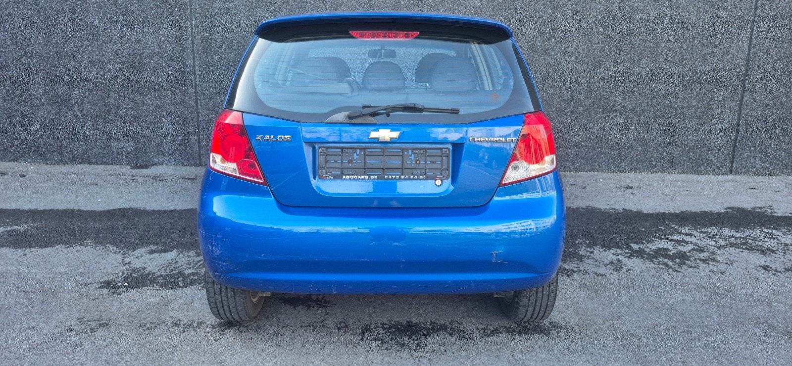 Chevrolet Kalos *BENZINE* AIRCO *5deurs*, Bedrijf, Onderhoudsboekje, Kalos, Blauw