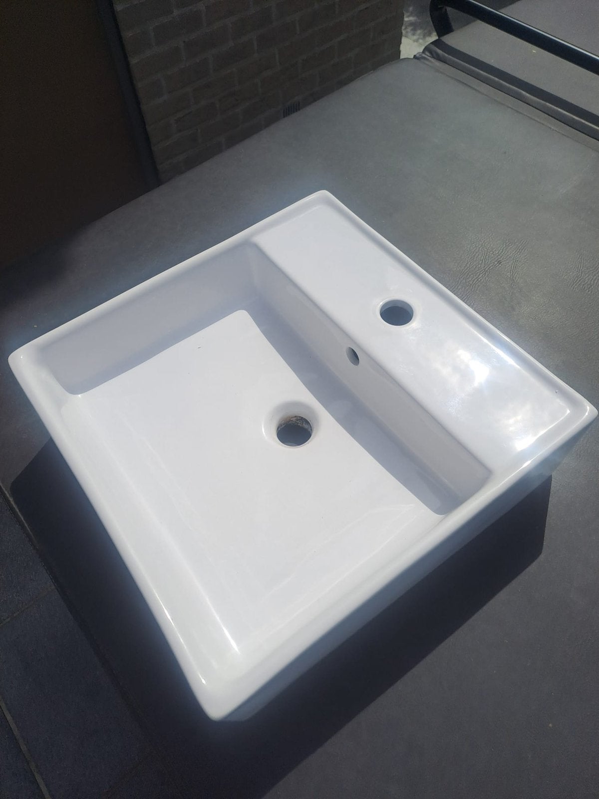 Spoelbak 46x46, Ophalen, Zo goed als nieuw