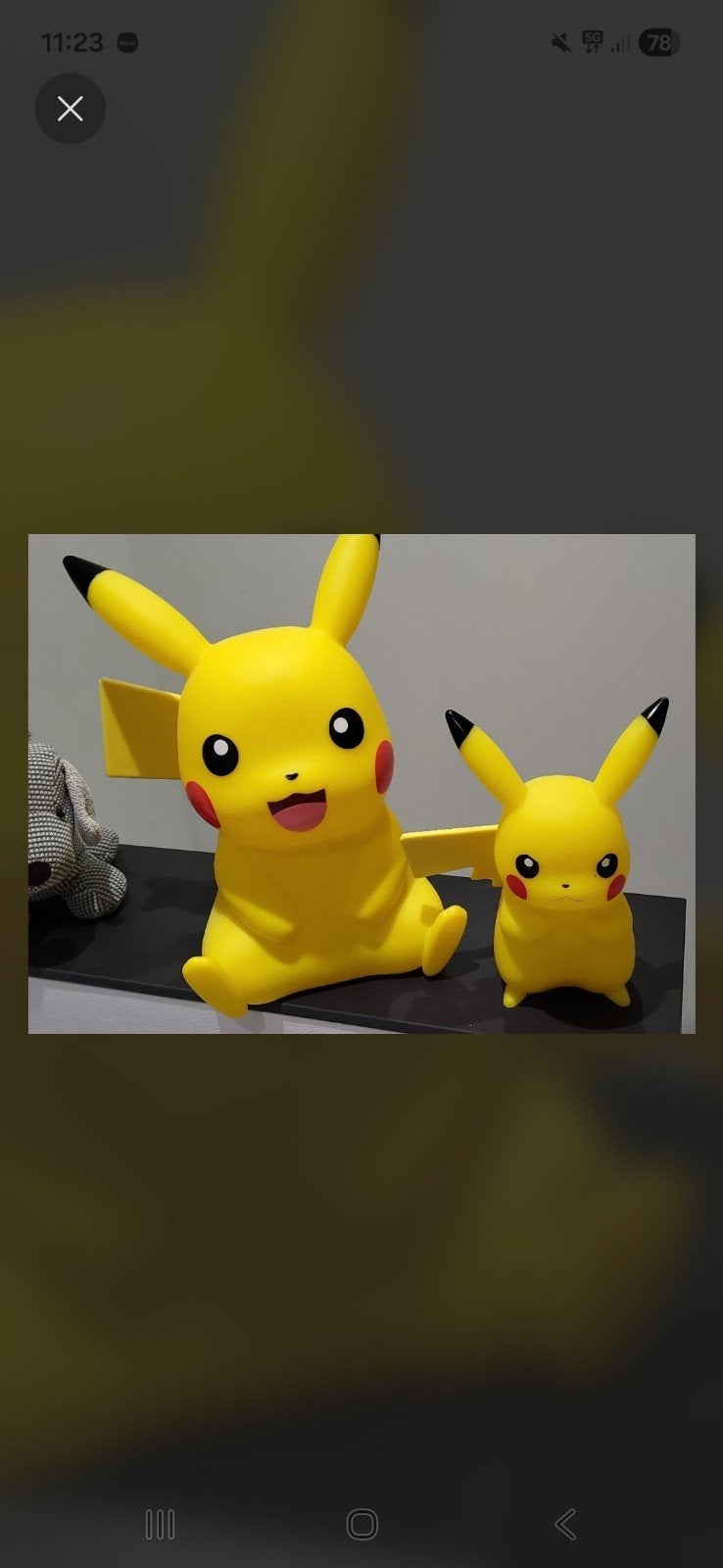 pokemon lampen groot en klein, Huis en Inrichting, Lampen | Kroonluchters, Ophalen, Nieuw, Kunststof