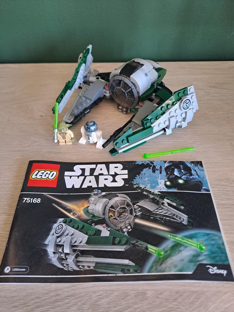 Lego Star Wars 75168 Yoda's Jedi Starfighter, Ophalen, Compleet, Lego, Star Wars