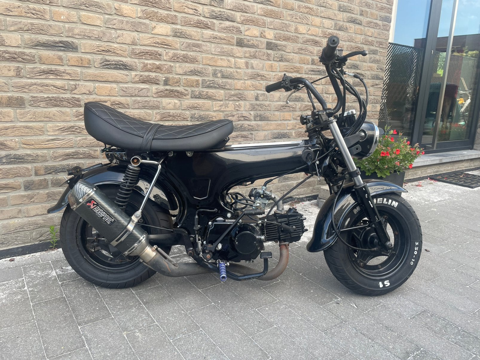50cc lowrider dax (A klasse), Fietsen en Brommers, Ophalen, Gebruikt, Overige modellen, Klasse A (25 km/u)