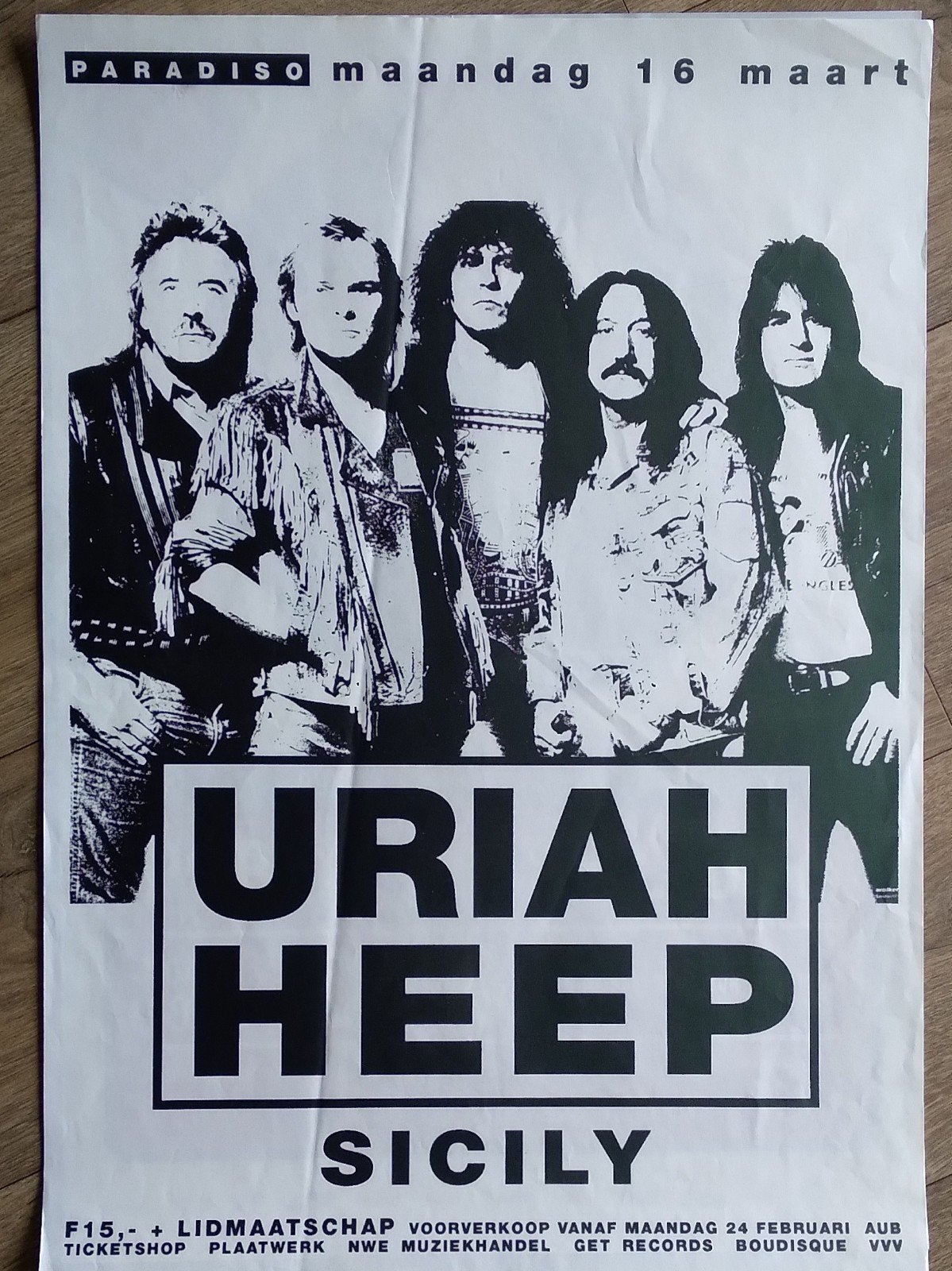 Uriah Heep, Collections, Posters & Affiches, Enlèvement ou Envoi