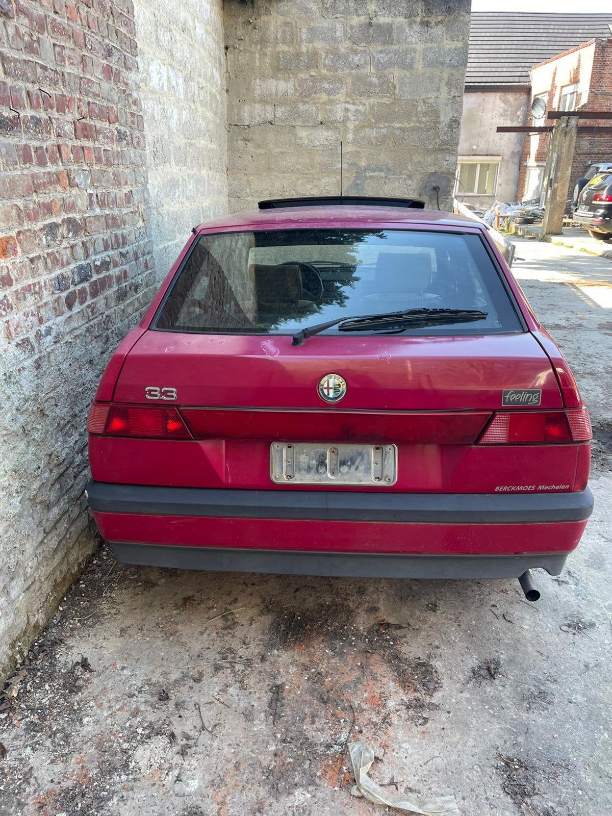 Alfa Romeo 33 Oldtimer 1.4 Feeling, Auto's, Elektrische ramen, Handgeschakeld, Particulier, Rood