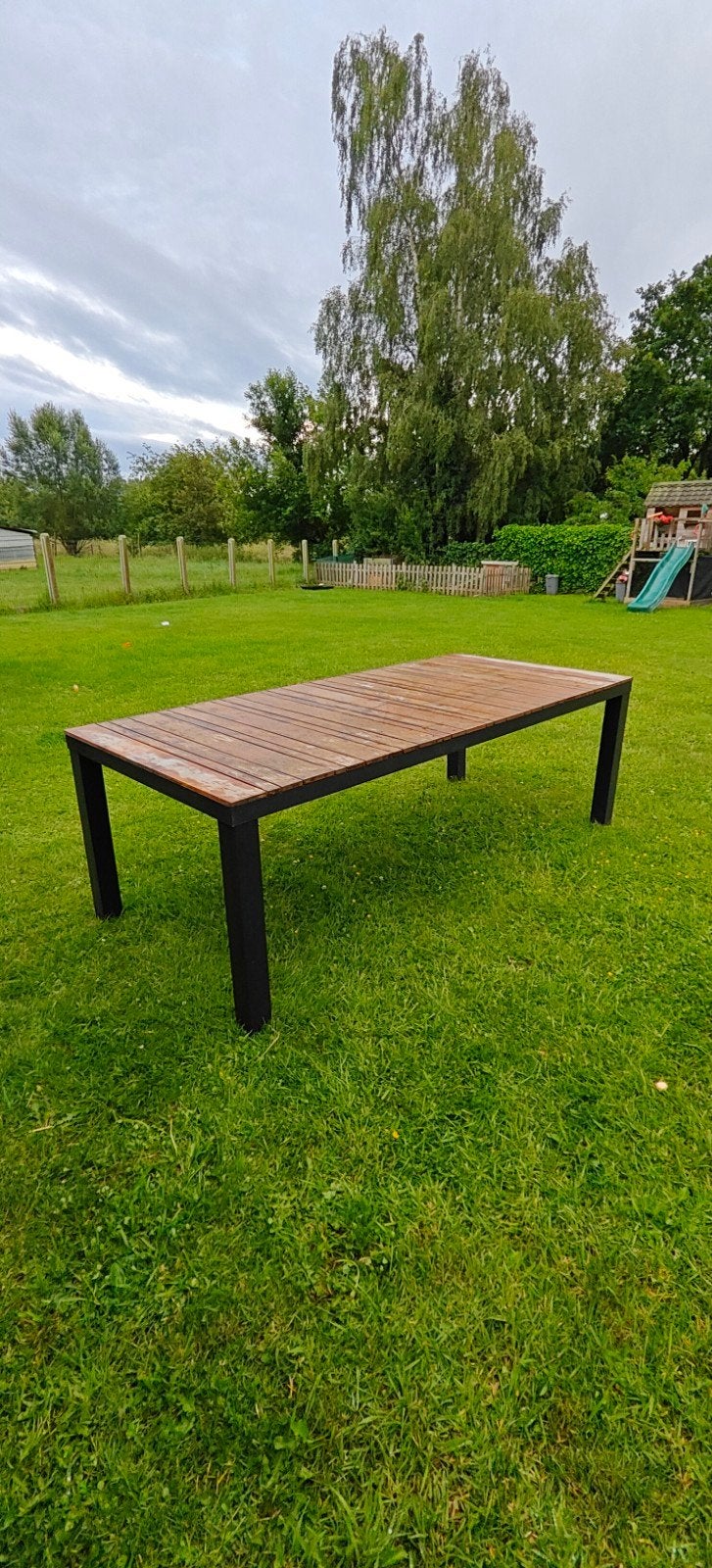 Tuin tafel, Tuin en Terras, Tuintafels, Ophalen, Aluminium
