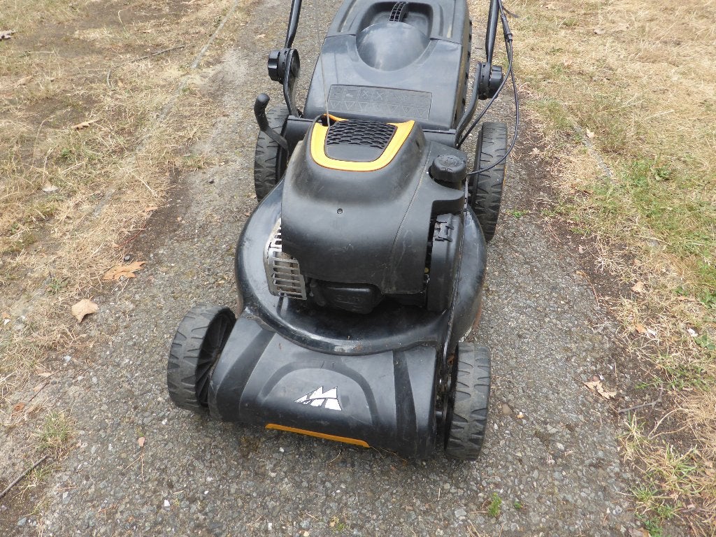 grasmaaier zelftrekker mc culloch in goed werking, Tuin en Terras, Ophalen, Gebruikt, McCULLOCH, Opvangzak
