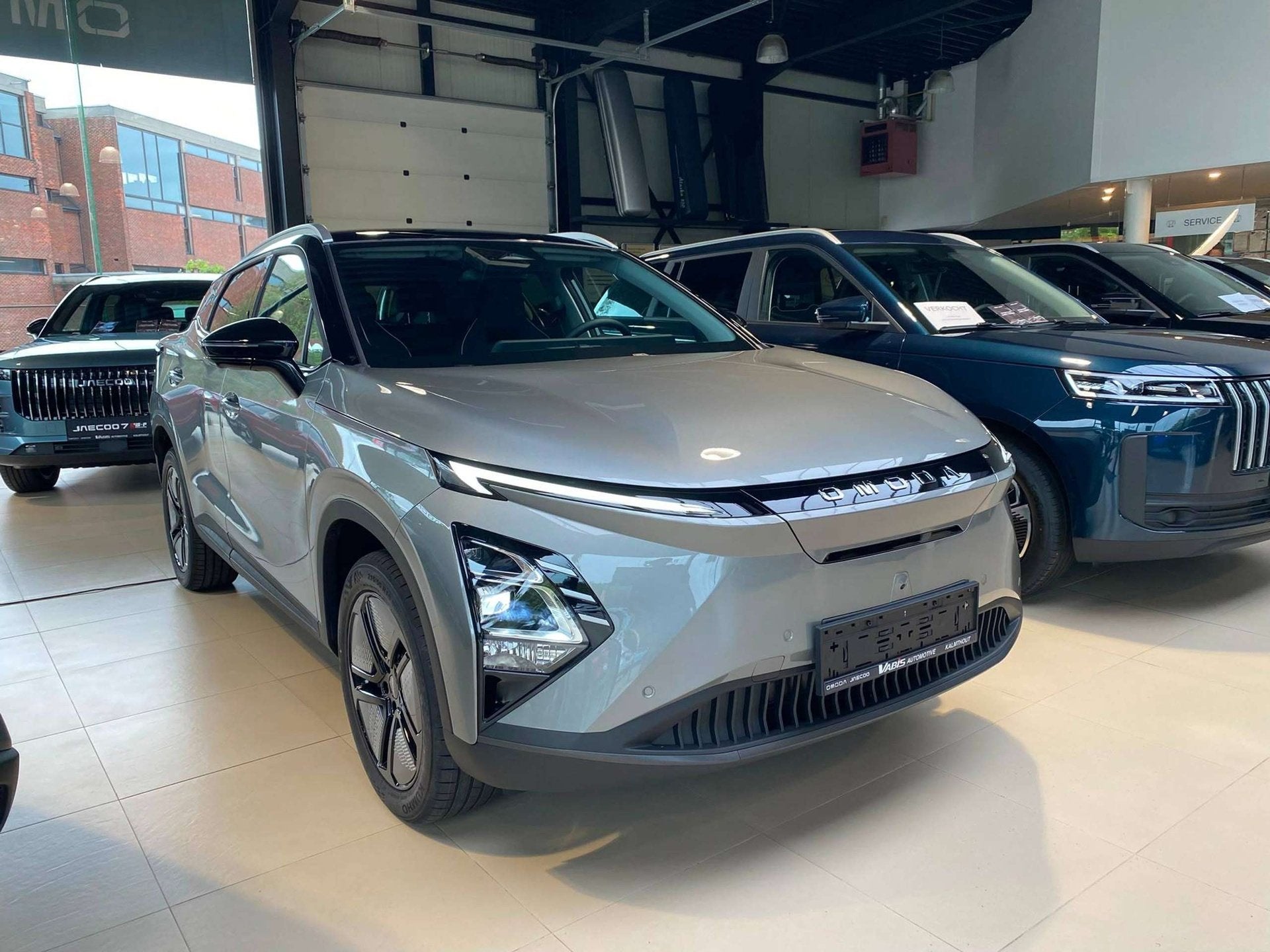 Omoda 5 EV PREMIUM 61 KWH 540 CAMERA/CARPLAY/.. 7 JAAR GAR, Autos, Neuf, Argent ou Gris, Achat, Entreprise