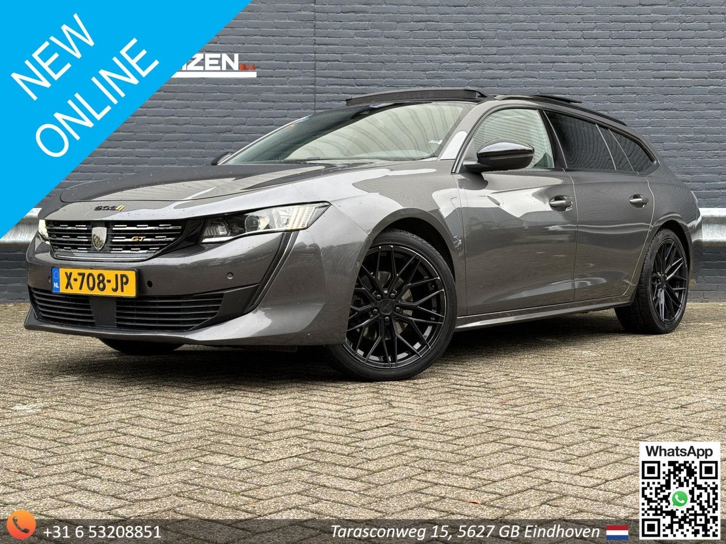 Peugeot 508 SW 1.5 BlueHDI Blue Lease GT | € 8.900,- NETTO!, Automaat, Zilver of Grijs, 94 g/km, Te koop