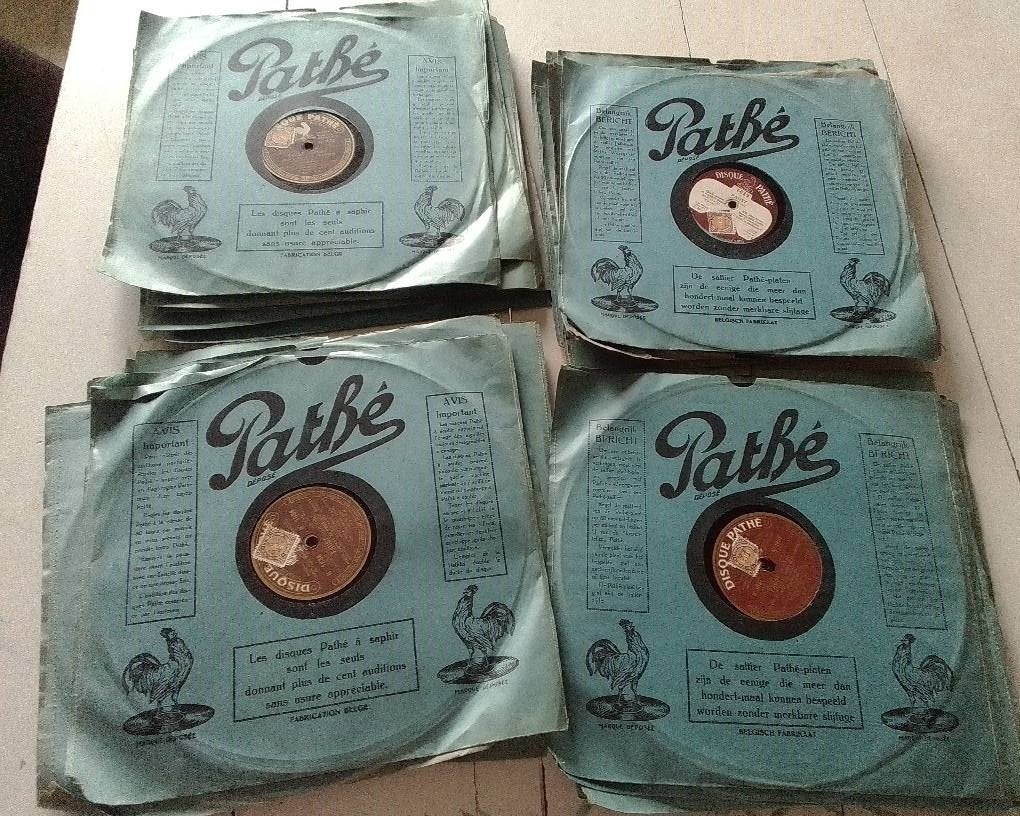 Rare, Opéra Faust en 28 disques Pathé vinyles 80 tours, Enlèvement, Comme neuf