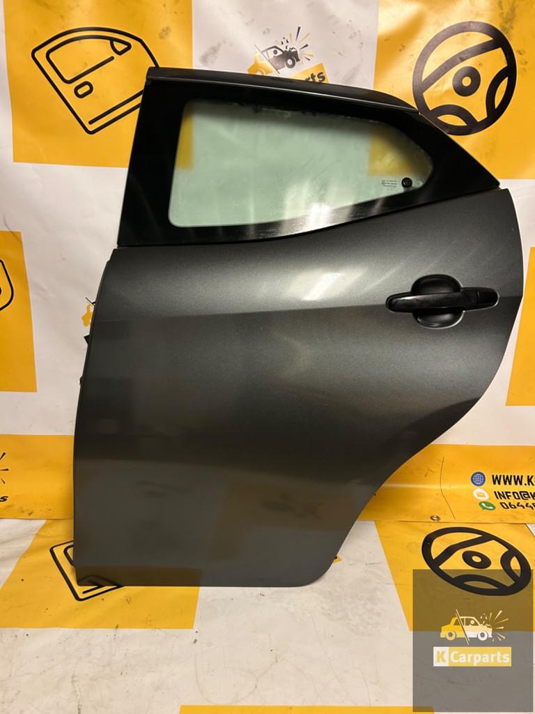 Portier Toyota Aygo Links achter deur Kwd 1G3 Antraciet, Info@toyota.co.jp, Gebruikt, Deur, Toyota Motor Corporation