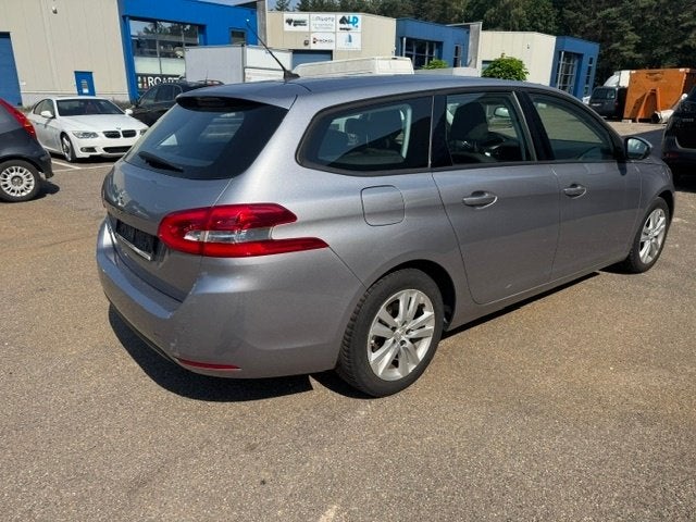Peugeot 308 SW 1.5HDi 2021 1JAAR GARANTIE BTW inclusief 1eig, Autos, Argent ou Gris, Achat, Détection des panneaux routiers, Euro 6