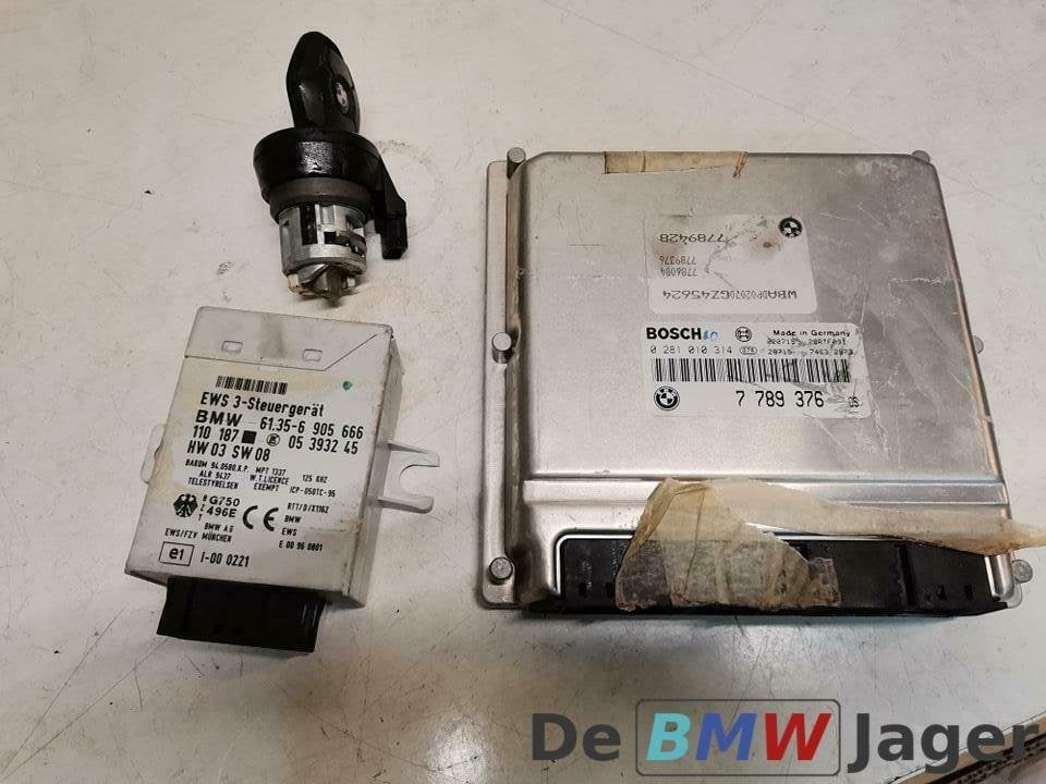 DDE met EWS en sleutel BMW 5-serie E39 525D M57 7789428, Enlèvement ou Envoi, Utilisé, BMW