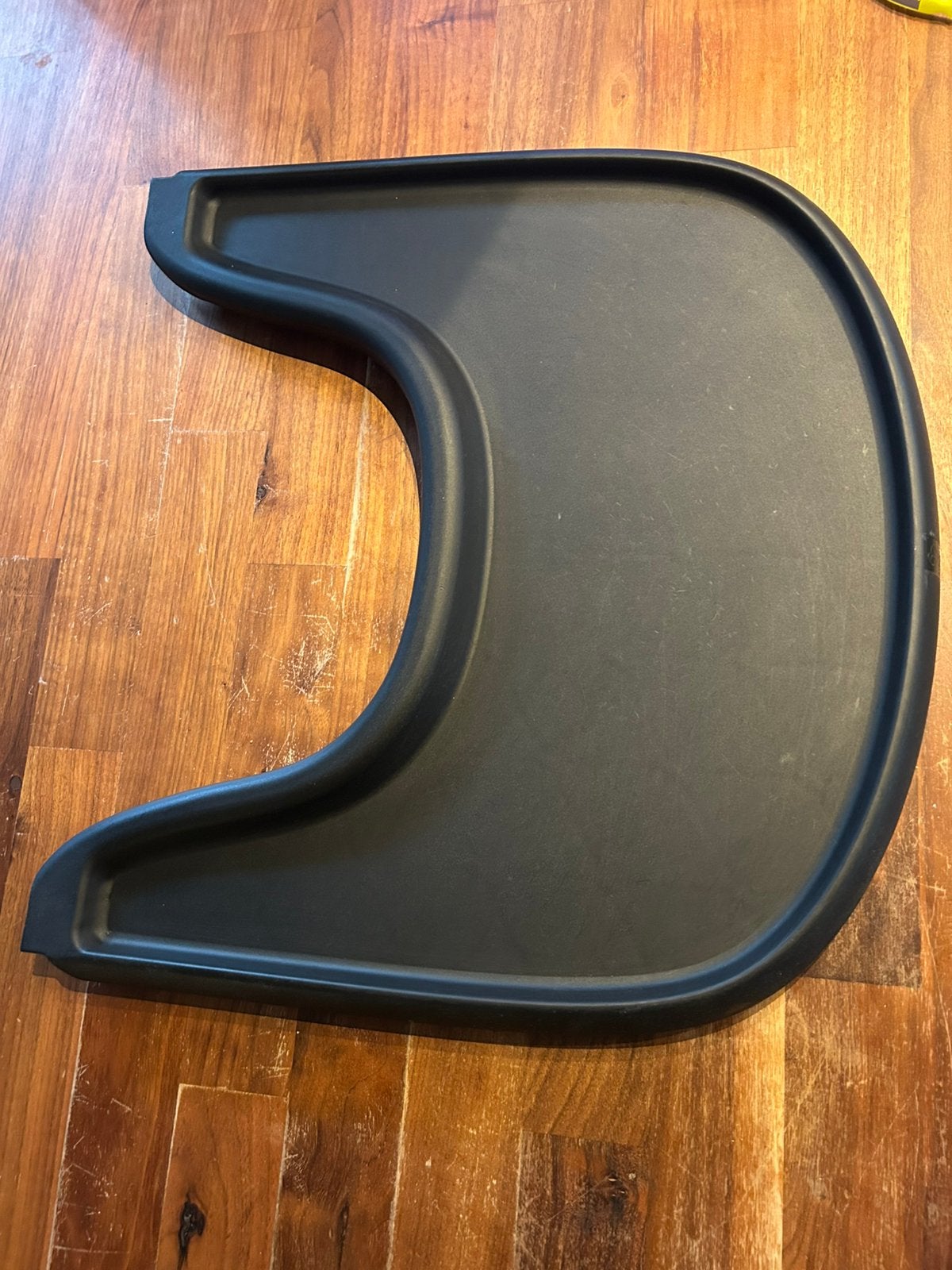 Eettablet voor eetstoel tripp trapp stokke zwart, Kinderen en Baby's, Ophalen of Verzenden, Zo goed als nieuw
