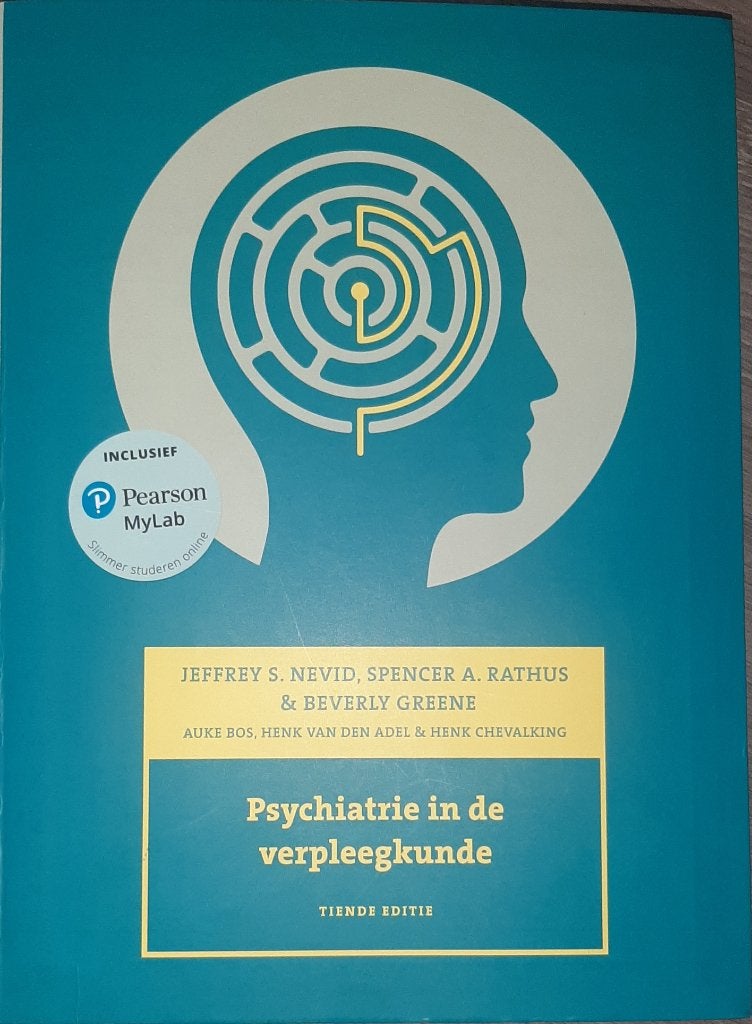 studieboek verpleegkunde, Ophalen, Zo goed als nieuw, Hogeschool, J.S. Nevid