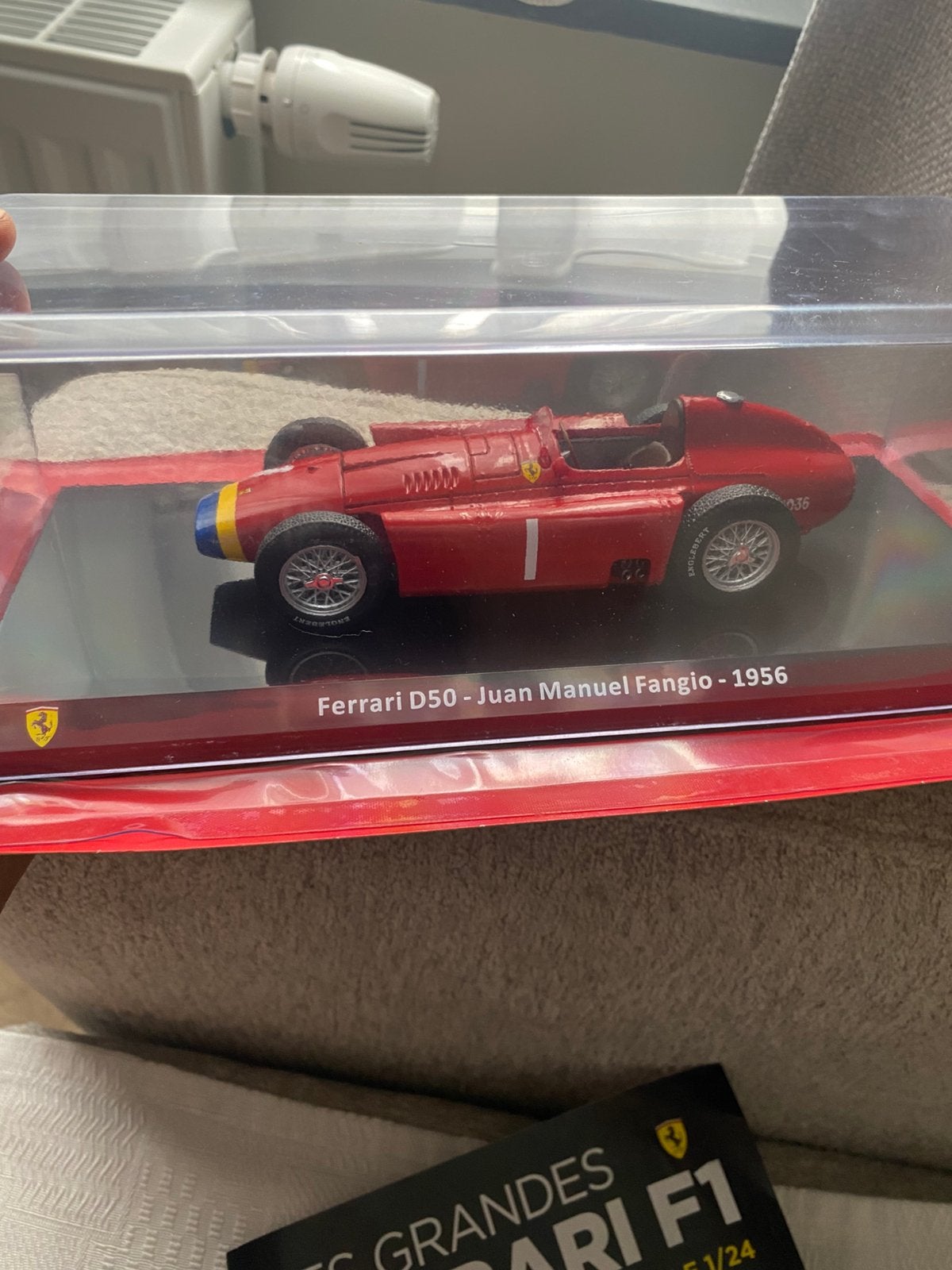 Ferrari D50 1956 Fangio 1:24, Enlèvement ou Envoi, Comme neuf
