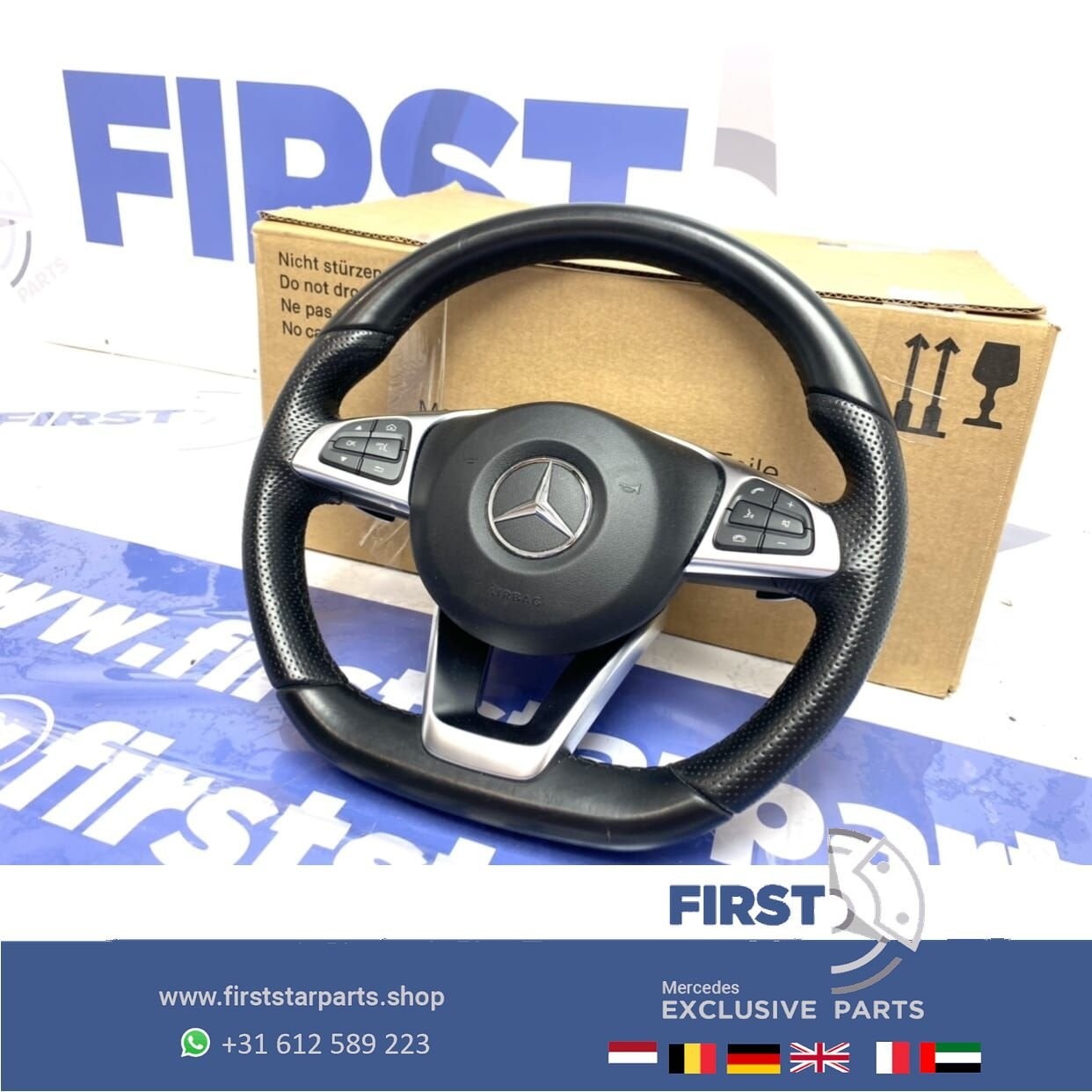 ORIGINEEL AMG STUUR Mercedes W204 W205 W253 W463 X166 W212 W, Auto-onderdelen, Gebruikt, -, Ophalen of Verzenden, -