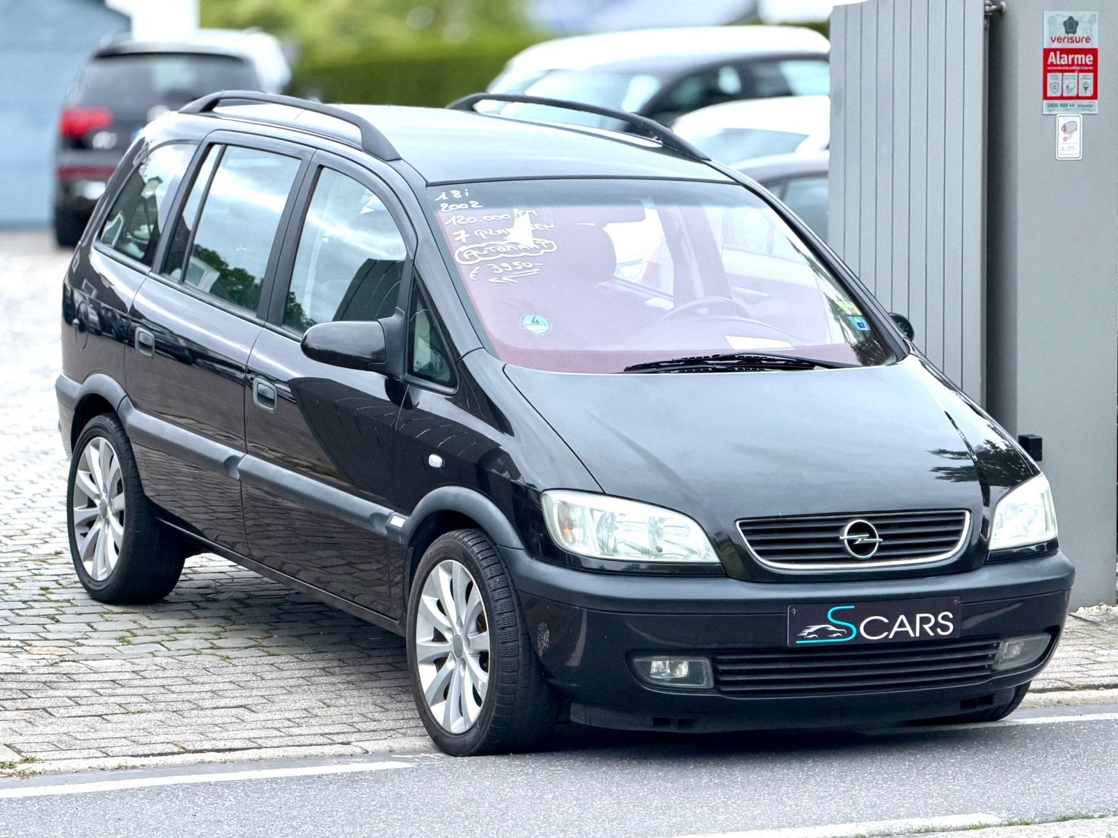 Opel Zafira 1.8i ** Automaat ** 120.000 km ** 7 plaatsen **, Automaat, Monovolume, 4 cilinders, Bedrijf