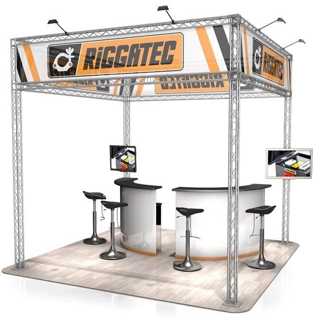 Truss standbouw in aluminium of Zwart RAL9005, Musique & Instruments, Lumières & Lasers, Envoi, Neuf, Couleur
