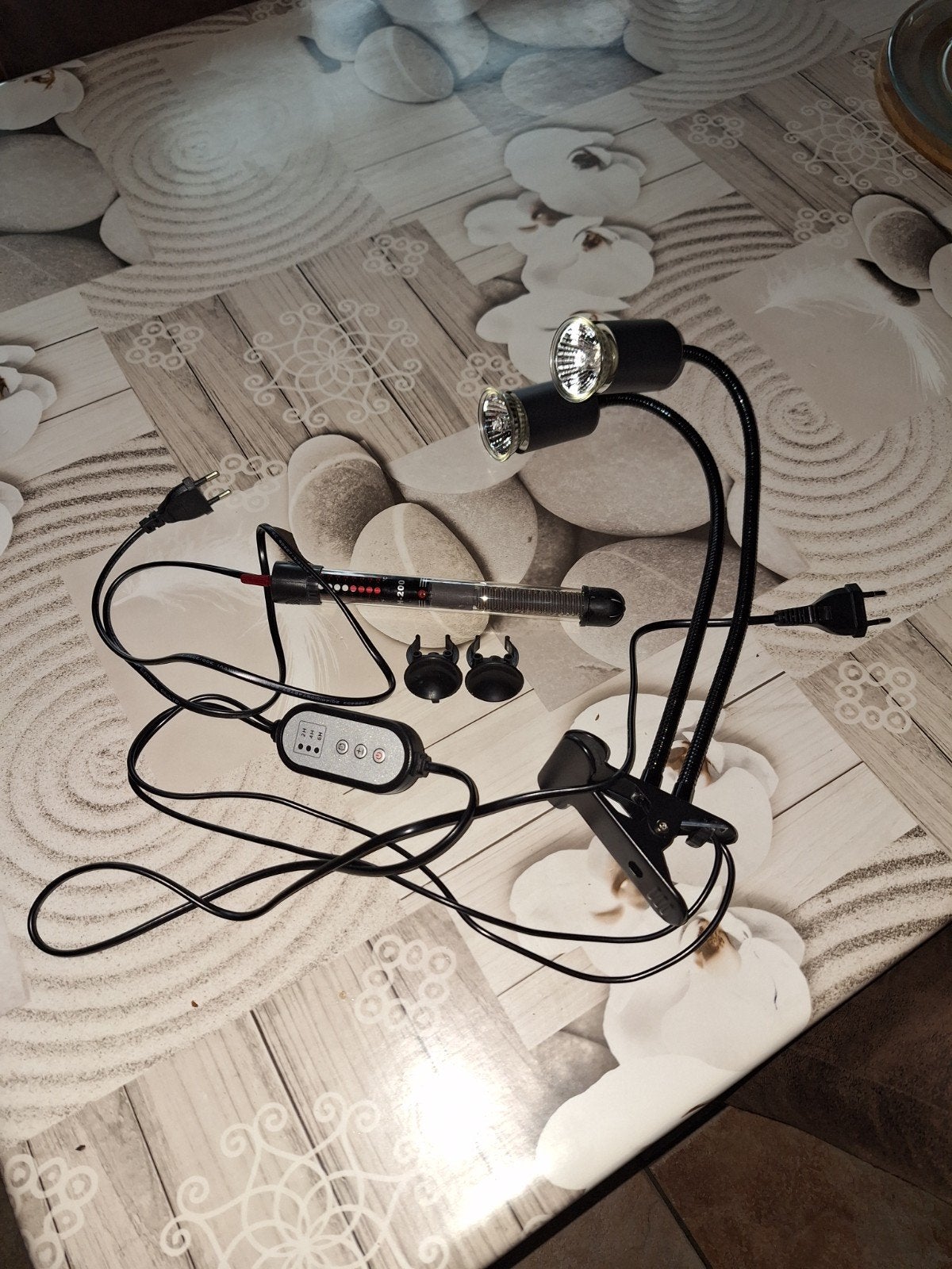 Lampe UVB /UVA tortue et chauffage d'eaux pour aquarium pois, Enlèvement, Neuf