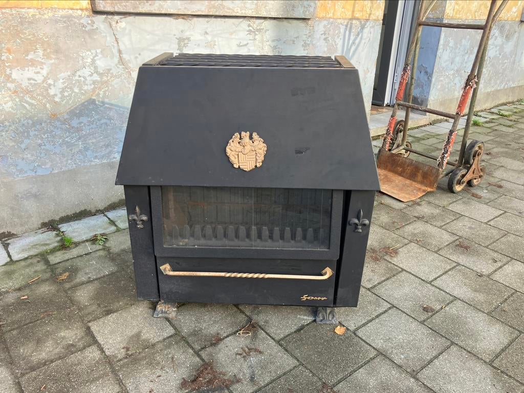poêle à charbon etat neuve, Enlèvement, Bois, Poêle à charbon
