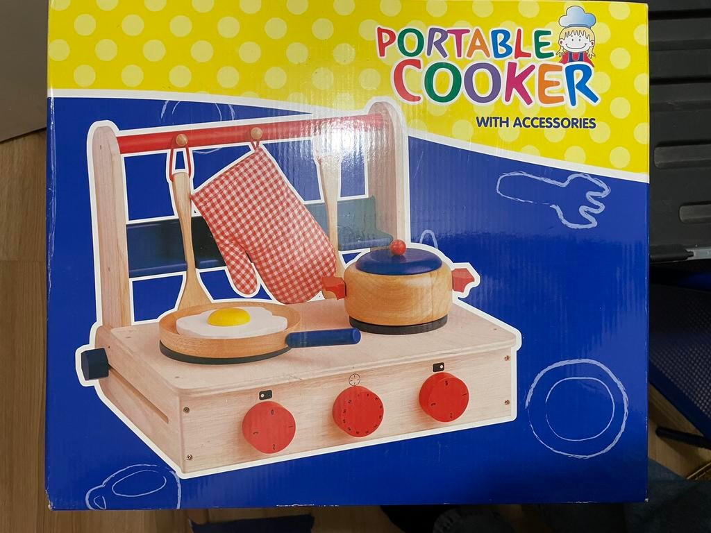 Draagbaar keukentje, Ophalen of Verzenden, Nieuw, Hout, Speelkeuken