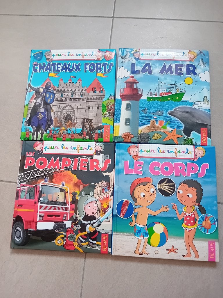 Lot livres Serie  Pour les enfants, Garçon ou Fille, Comme neuf, Enlèvement, Fleurus idées
