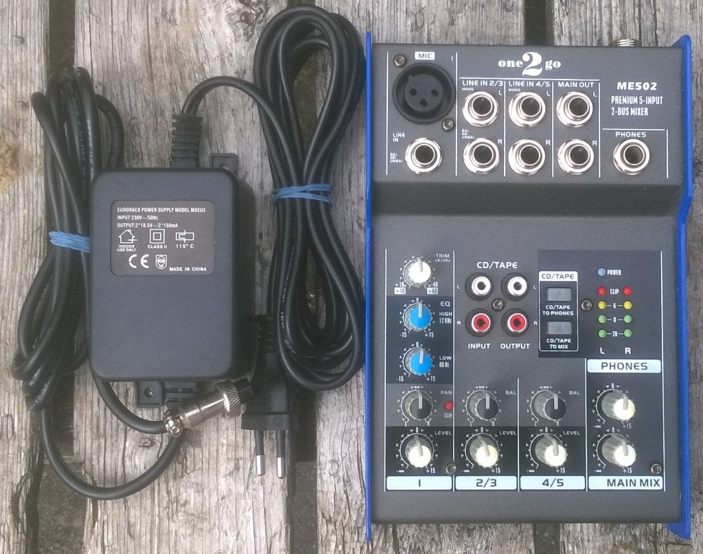 Microfoon mixer, Muziek en Instrumenten, Microfoons, Ophalen of Verzenden, Zo goed als nieuw, Overige typen