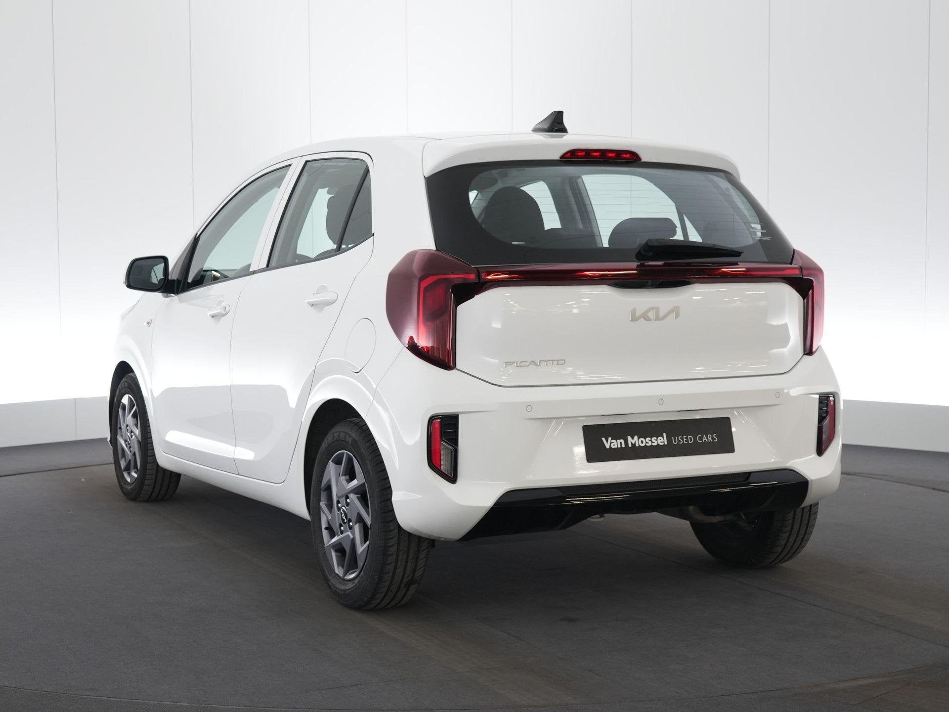 Kia Picanto 1.0 MPI 63 Pulse AMT, Auto's, Kia, 4 zetels, Stof, Gebruikt, Zwart