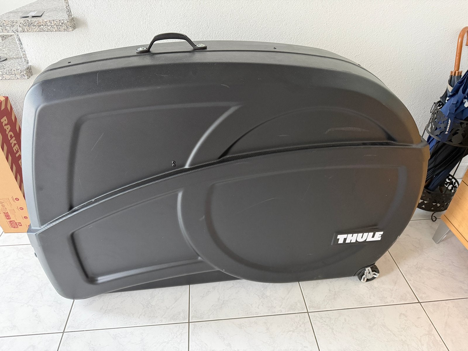Thule Roundtrip Transition fietskoffer, Fietsen en Brommers, Ophalen, Zo goed als nieuw
