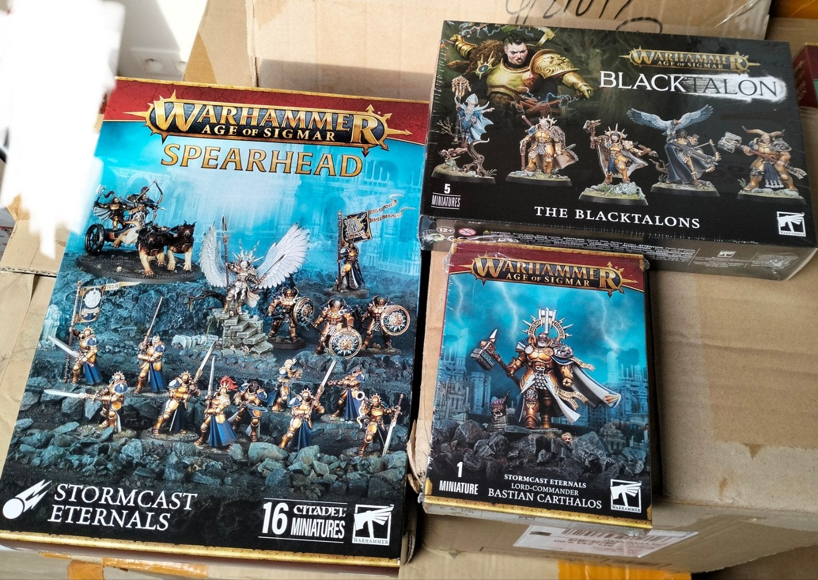 Lot de Miniatures Warhammer AoS neuf., Enlèvement, Neuf, Warhammer, Figurine(s)