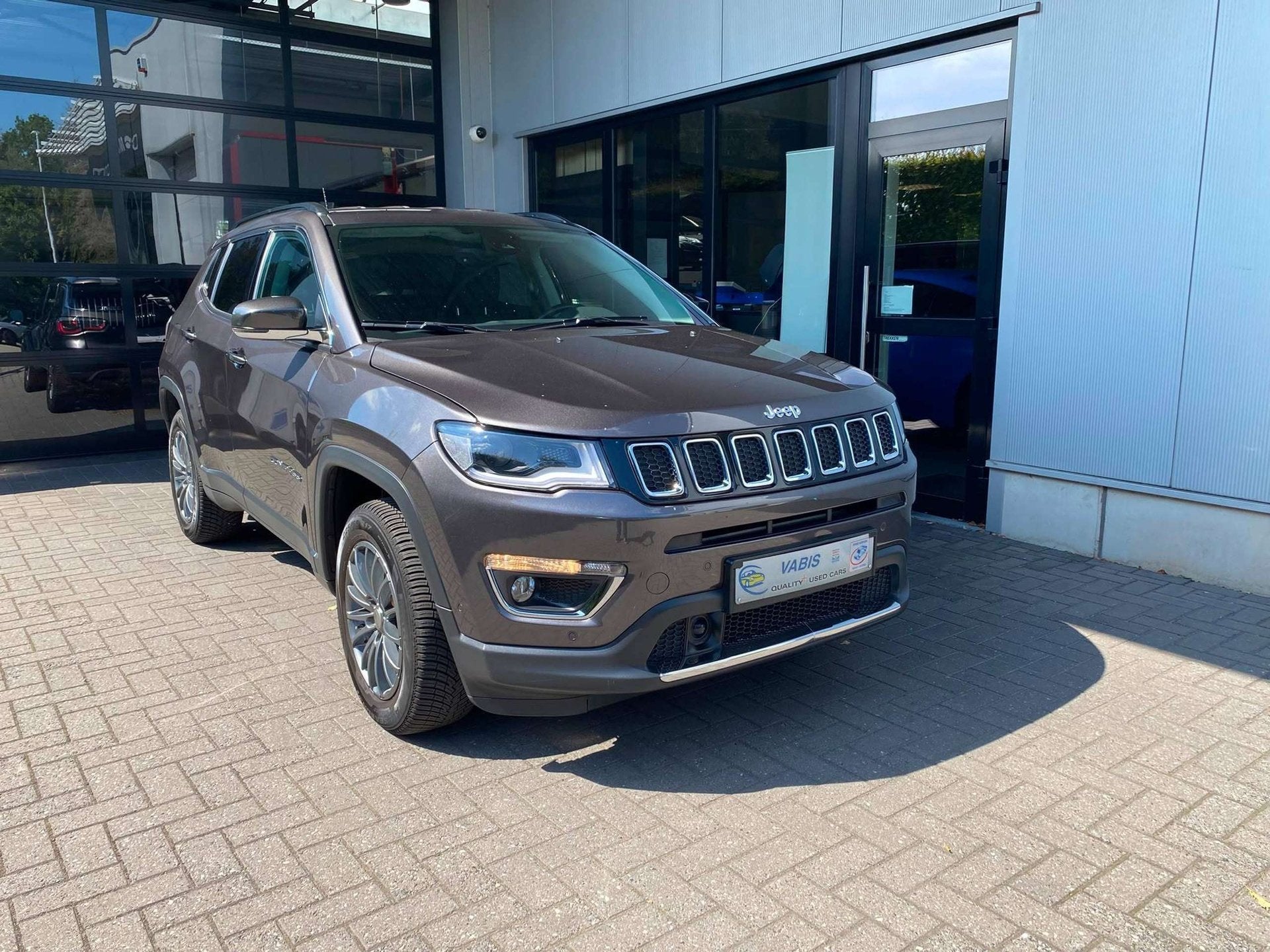 Jeep Compass Compass 1.4 Turbo 4x4 Limited Automaat/Navi/..., Auto's, Automaat, Gebruikt, 4 cilinders, Bruin