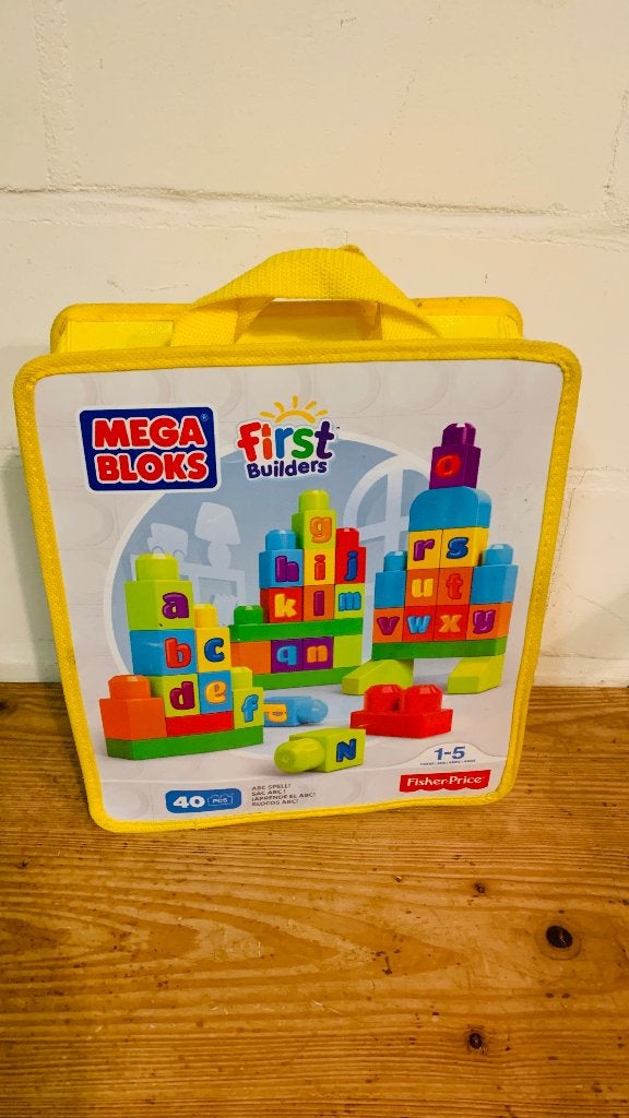 Mega bloks first builders met letters, Ophalen, Gebruikt, Megabloks