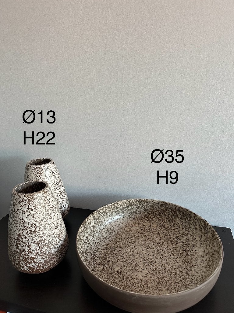 Vase Moon, Plat Moon, BoConcept, finition en laiton brossé, Enlèvement