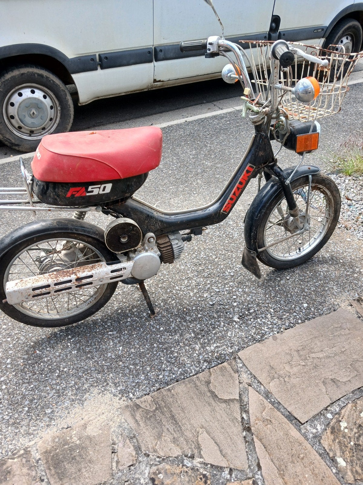 Mobylette suzuki fa50, Fietsen en Brommers, Brommers | Tomos, Ophalen