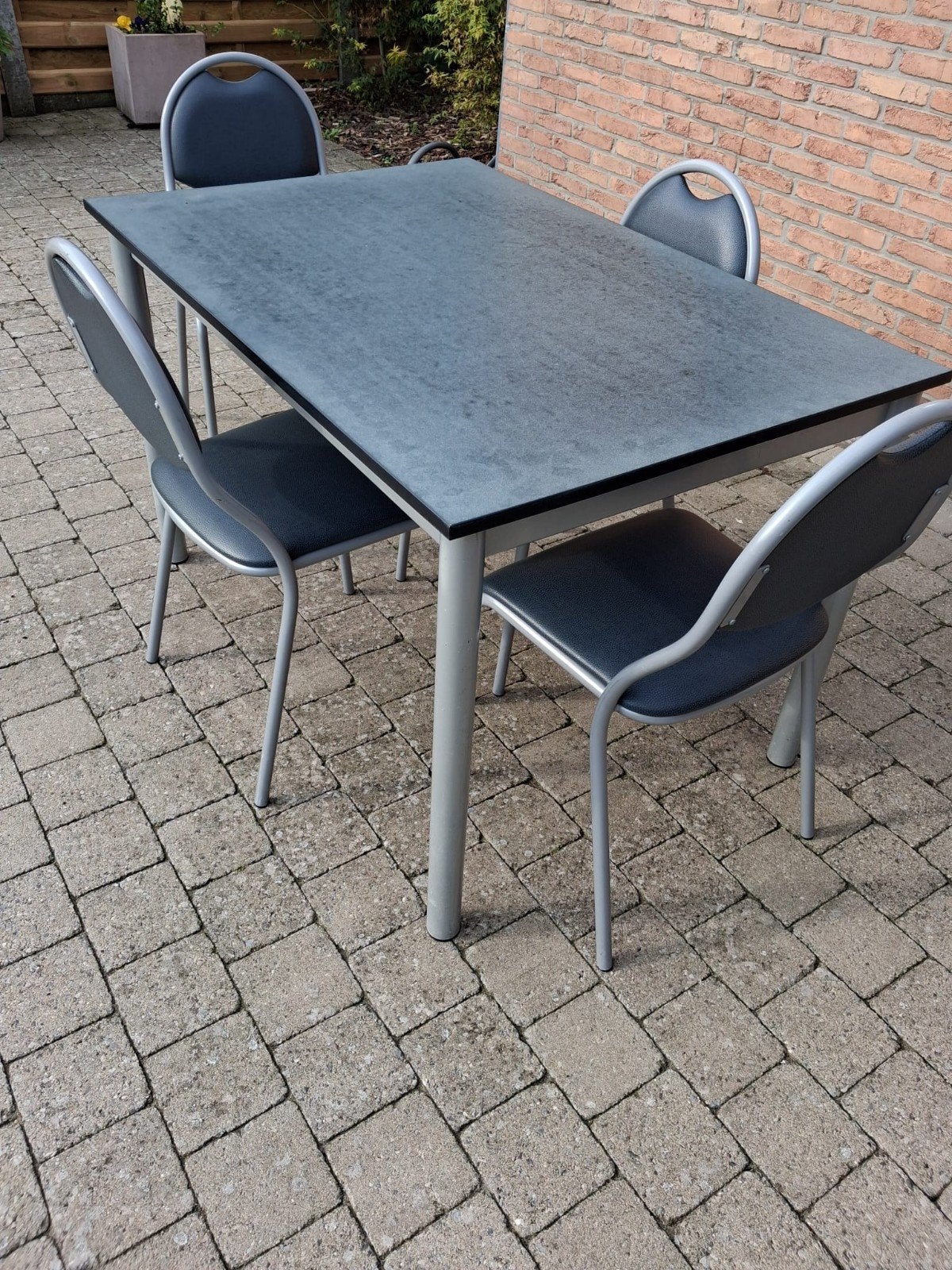 Tafel met 4 stoelen, Huis en Inrichting, Ophalen