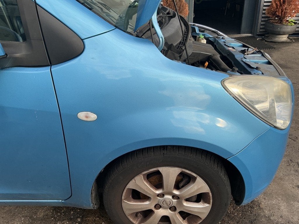 SPATBORD RECHTS VOOR Opel Agila (B) (|93193102|), Gebruikt, Opel, Opel Automobile GmbH, Spatbord